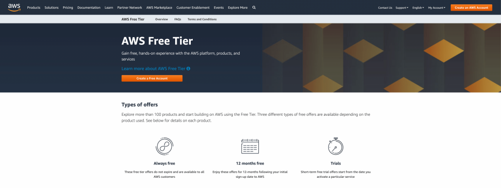 Amazon Web Services provides an Always Free tier that would make the heart of any web development student or professional sing according to Nexym.