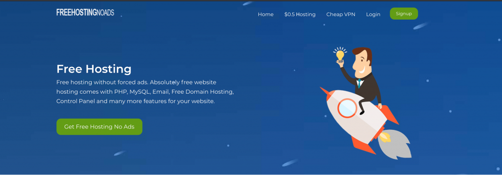 Free Hosting No Ads offers good value free hosting according to Nexym.