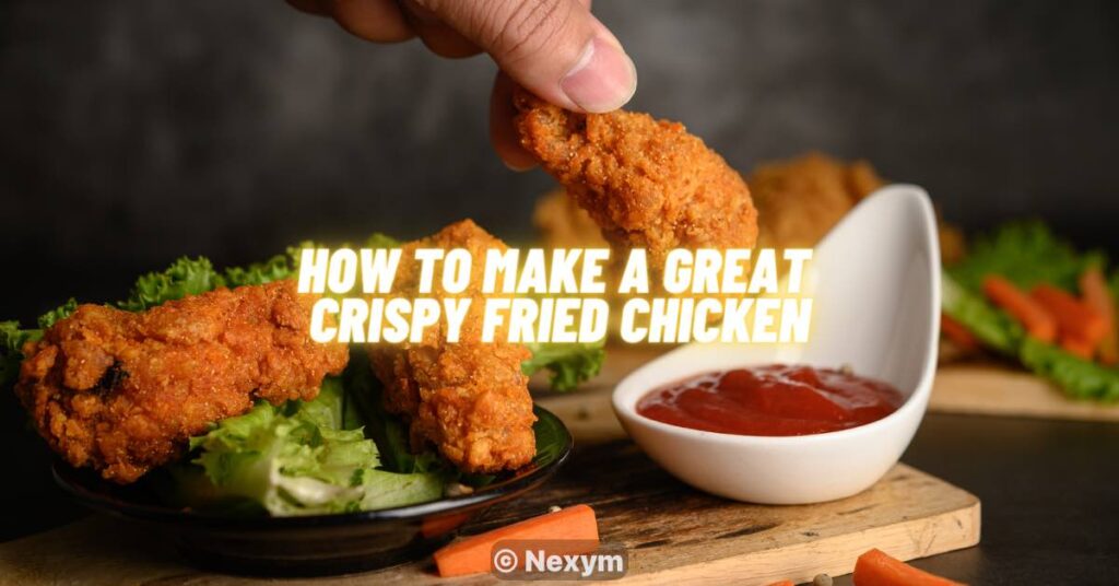 Learn how to make a delicious chicken meal using crispy fried chicken. You can use this recipe for many different meals, including breakfast, lunch, or dinner.