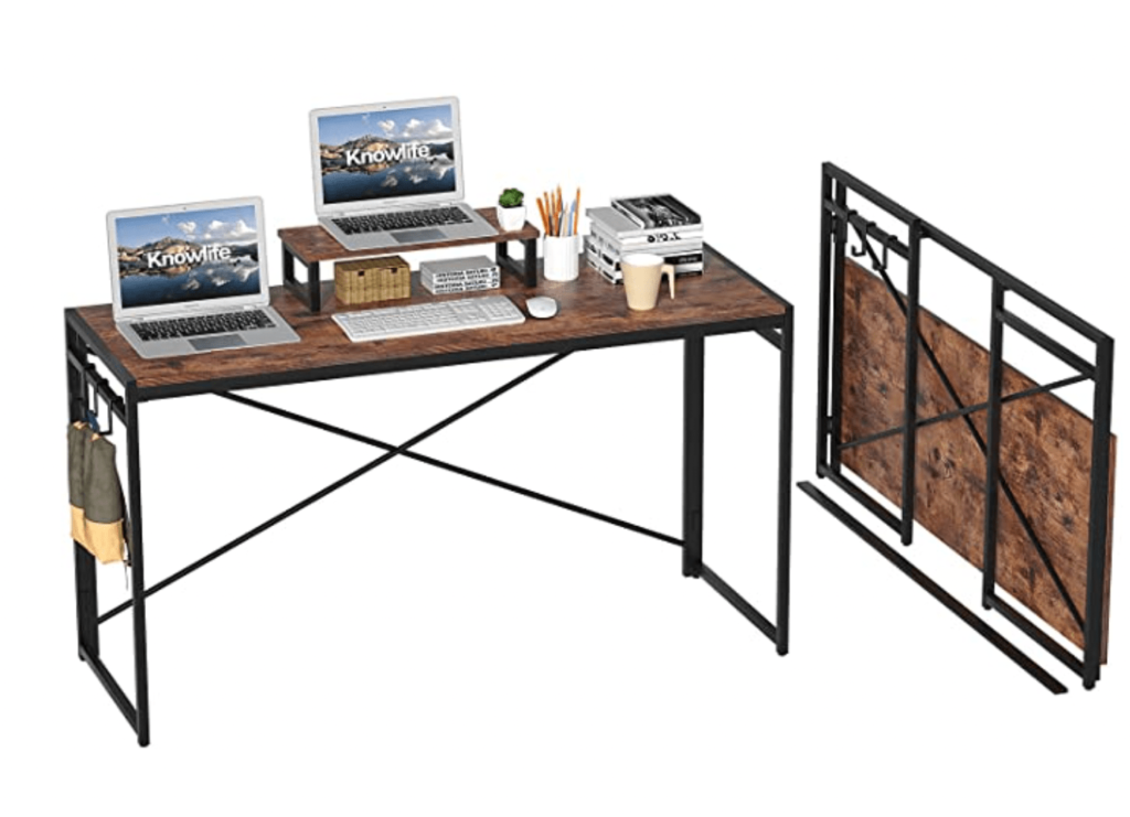 Discover the best folding desks for small spaces that you'll be able to use at home and in your office.
