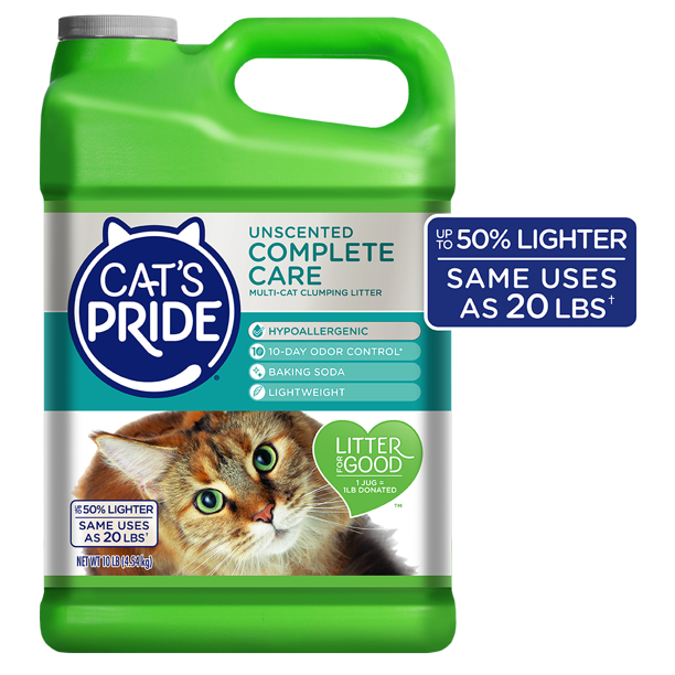 Fresh Step Simply Unscented Cat Litter.