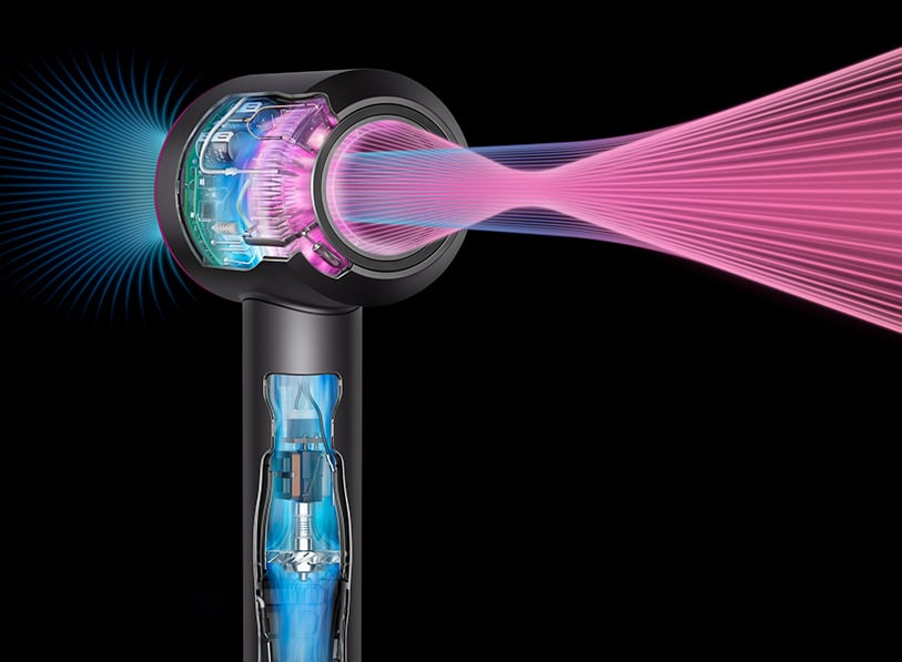 If you're looking for a high-end hair dryer that will get the job done quickly and efficiently, look no further than the Dyson Supersonic.